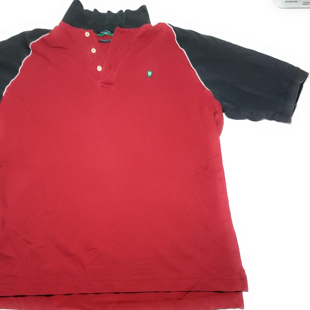 Nautica Golf Performance Knit Mens Polo